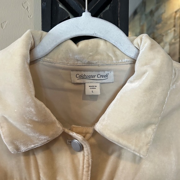 Velvet Jacket by Coldwater Creek L - Picture 2 of 9